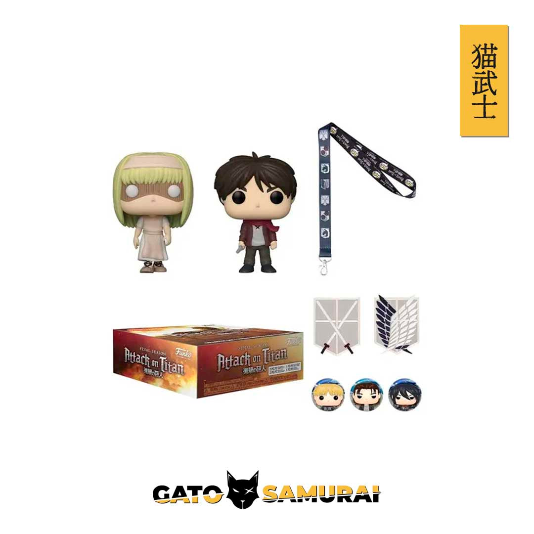 Attack on Titan Final Season Collector Box Exclusivo Funko Box