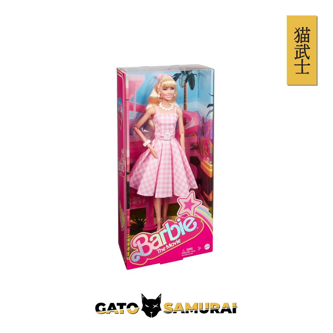 Barbie Movie Doll in Pink Gingham Dress