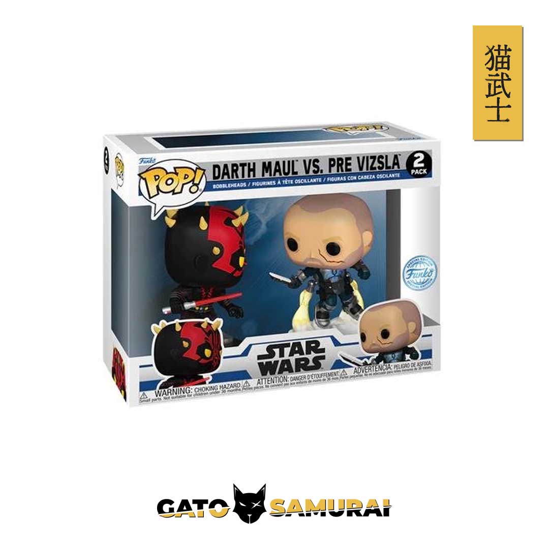 Darth Maul vs. Pre Vizsla 2-Pack Funko Pop!