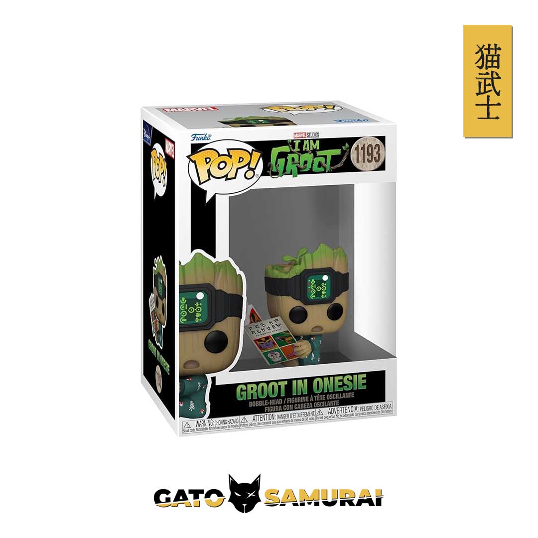 I am Groot Groot in Onesie with Book Funko Pop! #1193