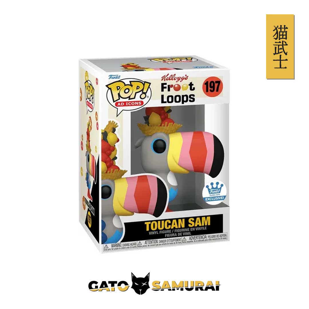 Kellog's Toucan Sam with Fruit Hat Funko Pop! #197