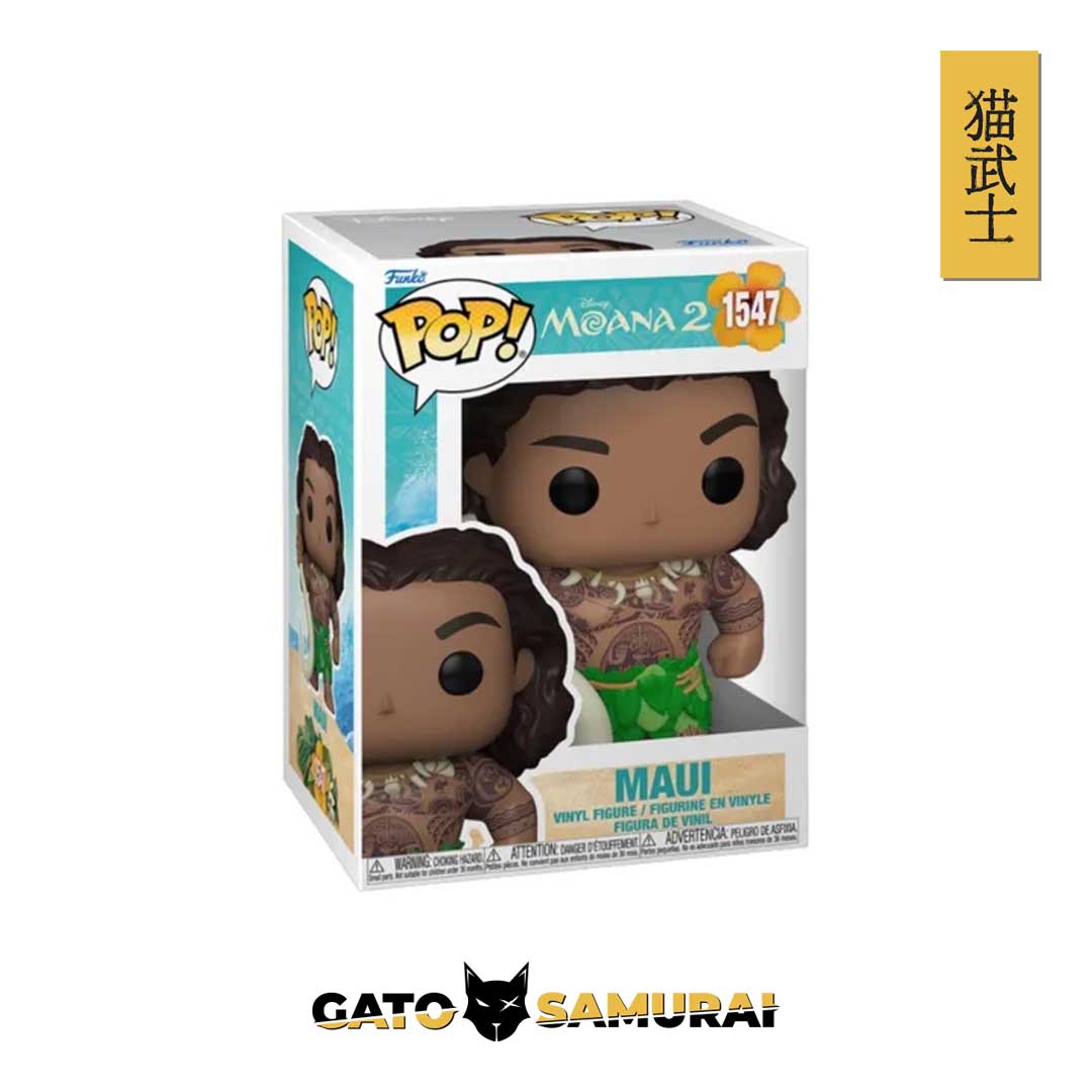 Moana 2 Maui with Fish Hook Funko Pop!#1547