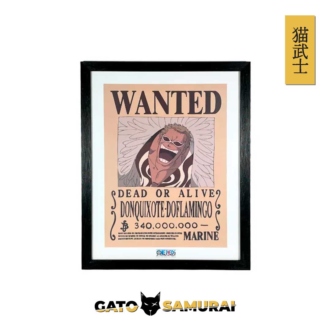 Poster enmarcado 42X32 Doflamingo