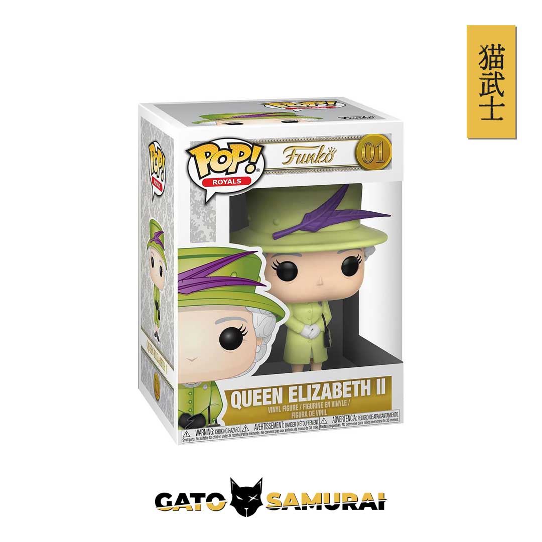 Royals Queen Elizabeth II Green Funko Pop! #01