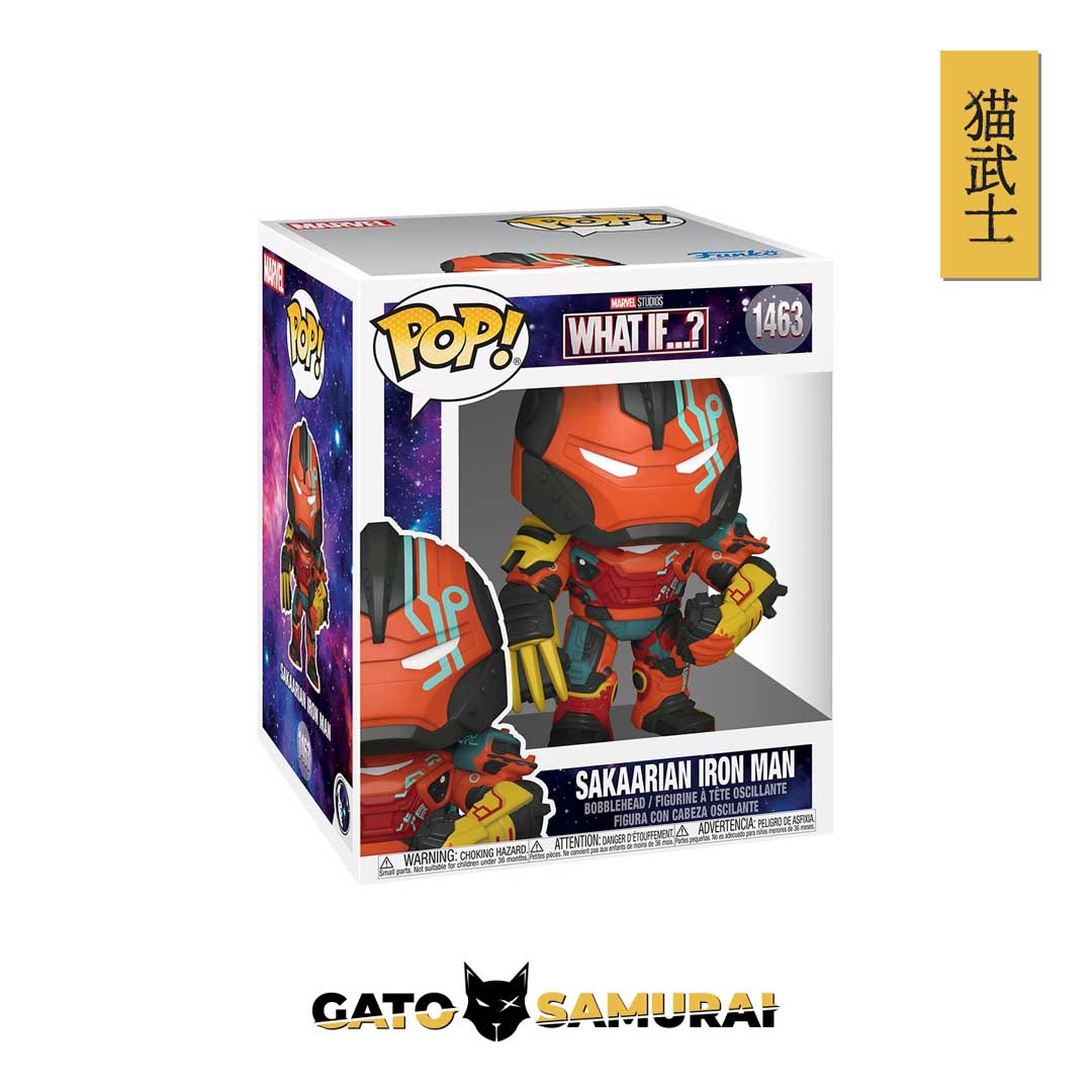 Sakaarian Iron Man Super 6 1/2 Inch Funko Pop! #1463