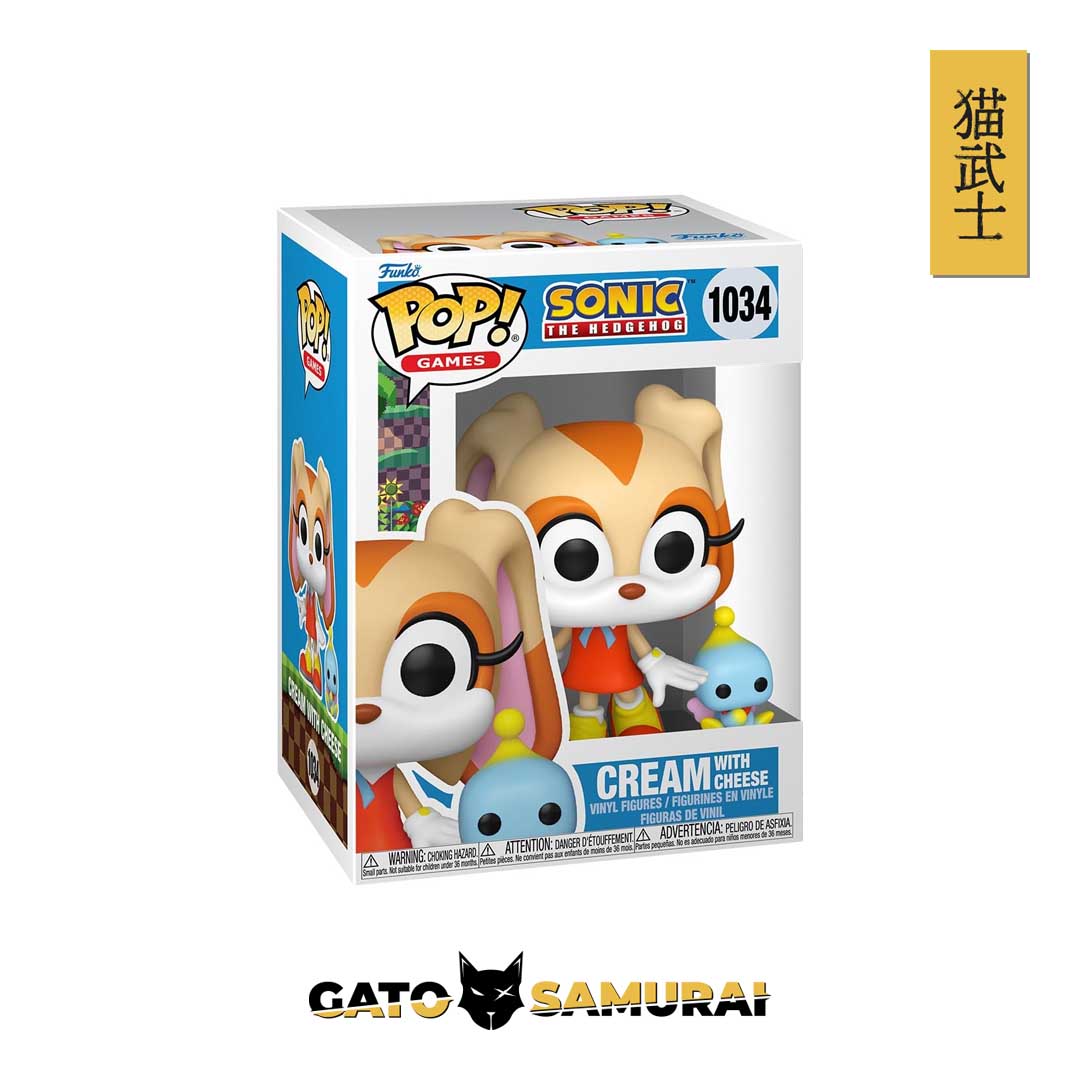 Sonic The Hedgehog Cream Funko Pop!  #1034