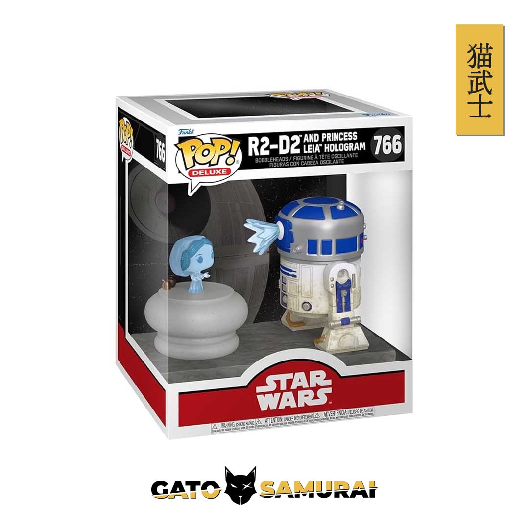 Star Wars R2-D2 with Leia Deluxe Funko Pop