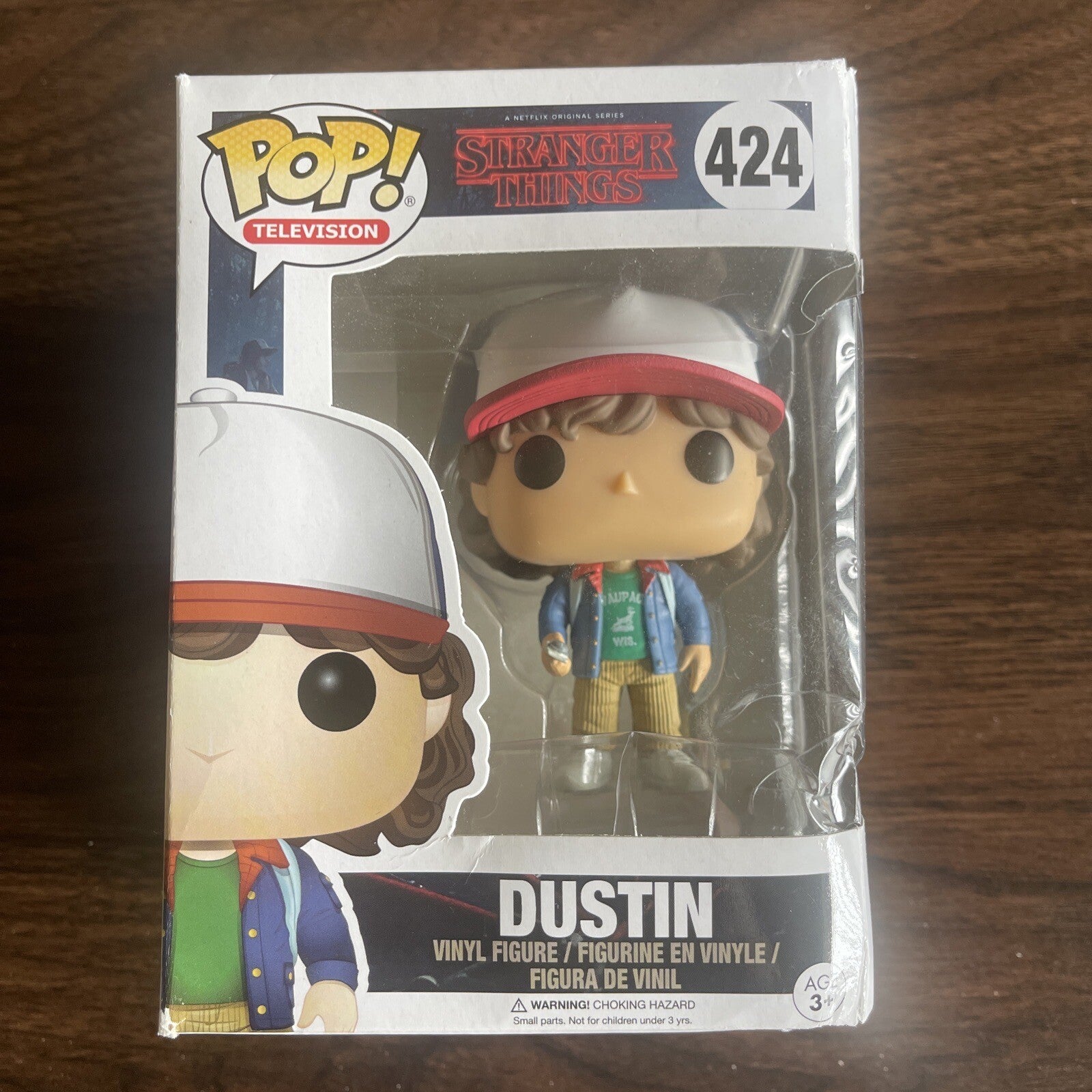 Stranger Things Dustin with Compass Pop! Vinyl Figure