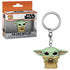 star wars: the mandalorian the chilkd with cup pop! Key chain