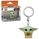 star wars: the mandalorian the chilkd with cup pop! Key chain
